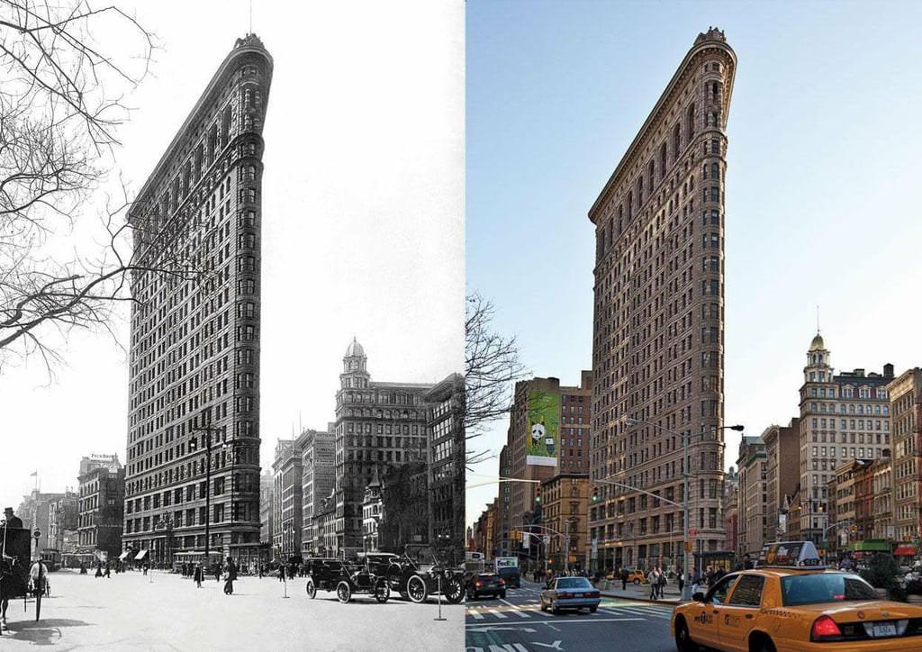 The Flatiron Building, New York, 1917–2012.