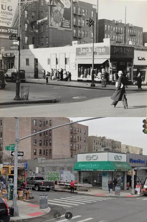 East 170Th Street And Walton Avenue, The Bronx, 1937–2021.