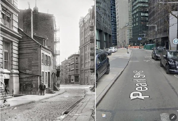 21 Pearl Street, New York, 1890S–2024.