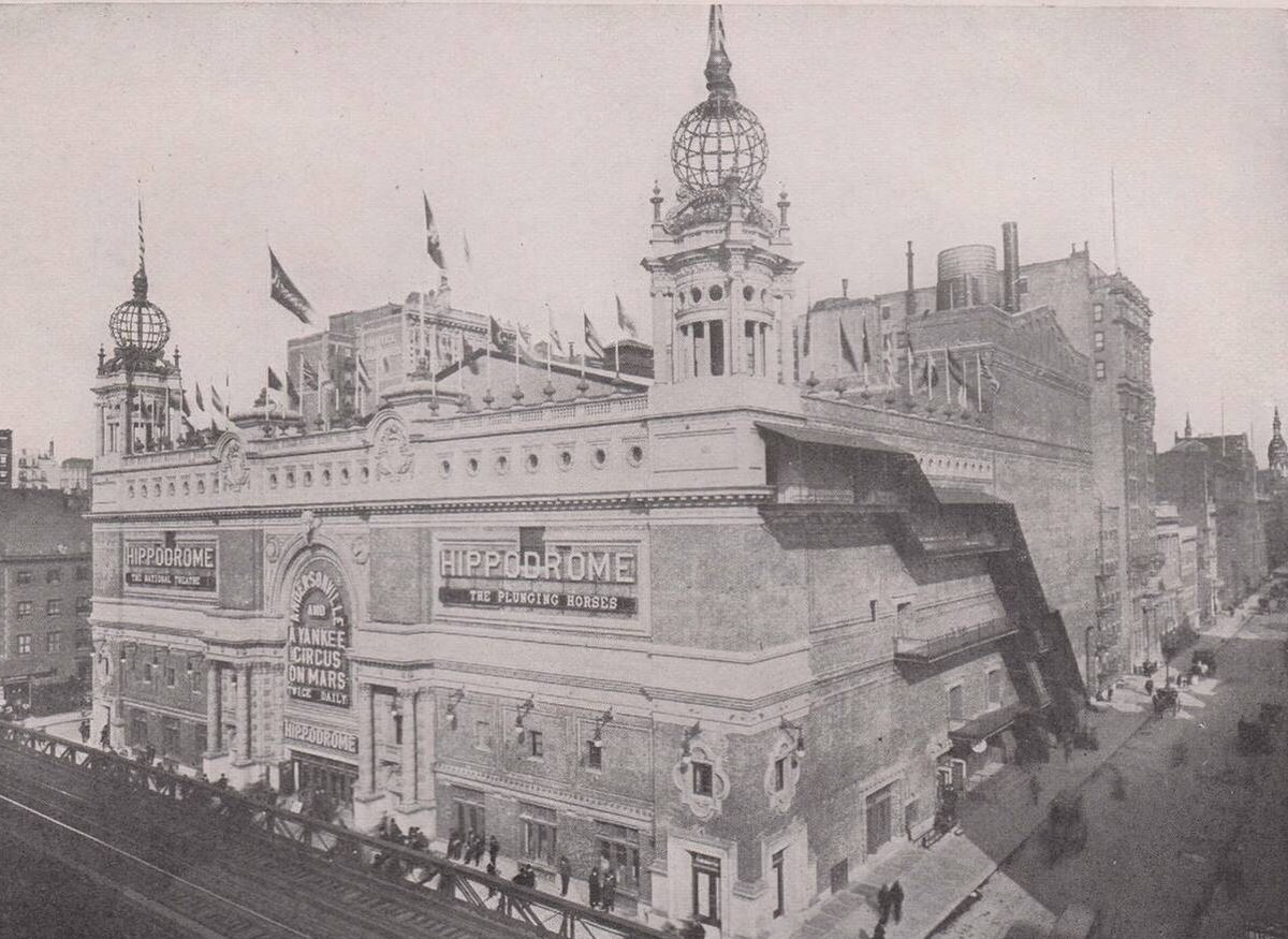 The Hippodrome, A 6,700-Seat Playhouse On Sixth Avenue Between 43Rd And 44Th Streets, New York, 1912.
