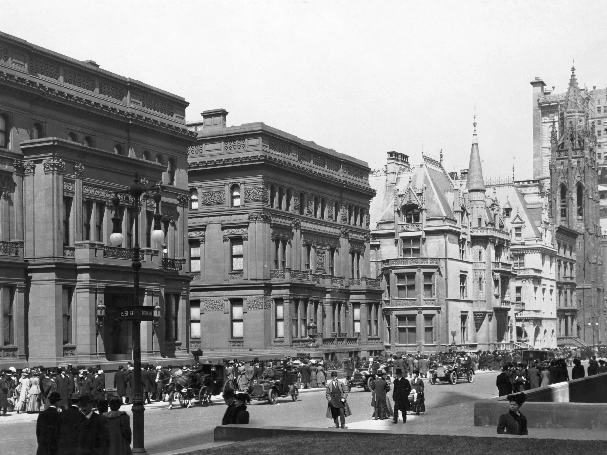 William H. Vanderbilt'S Gilded Age Residence On Fifth Avenue In New York City Was Known As The Triple Palace.