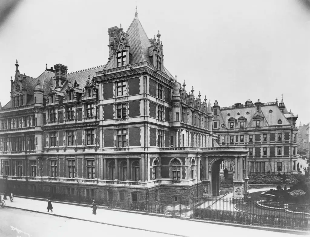 Cornelius Vanderbilt Ii'S Residence On Fifth Avenue.