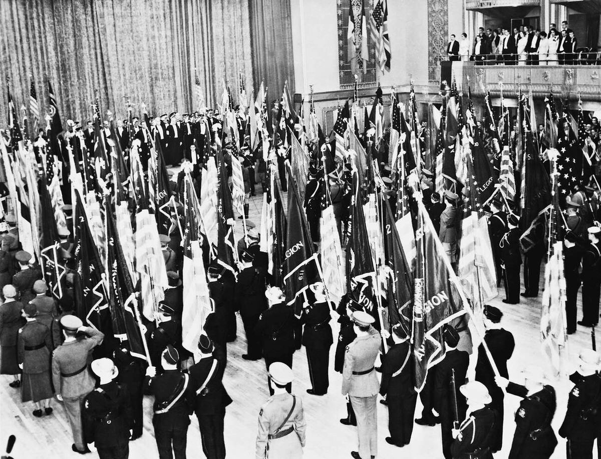 Veterans Meeting At The Waldorf-Astoria, 1934.
