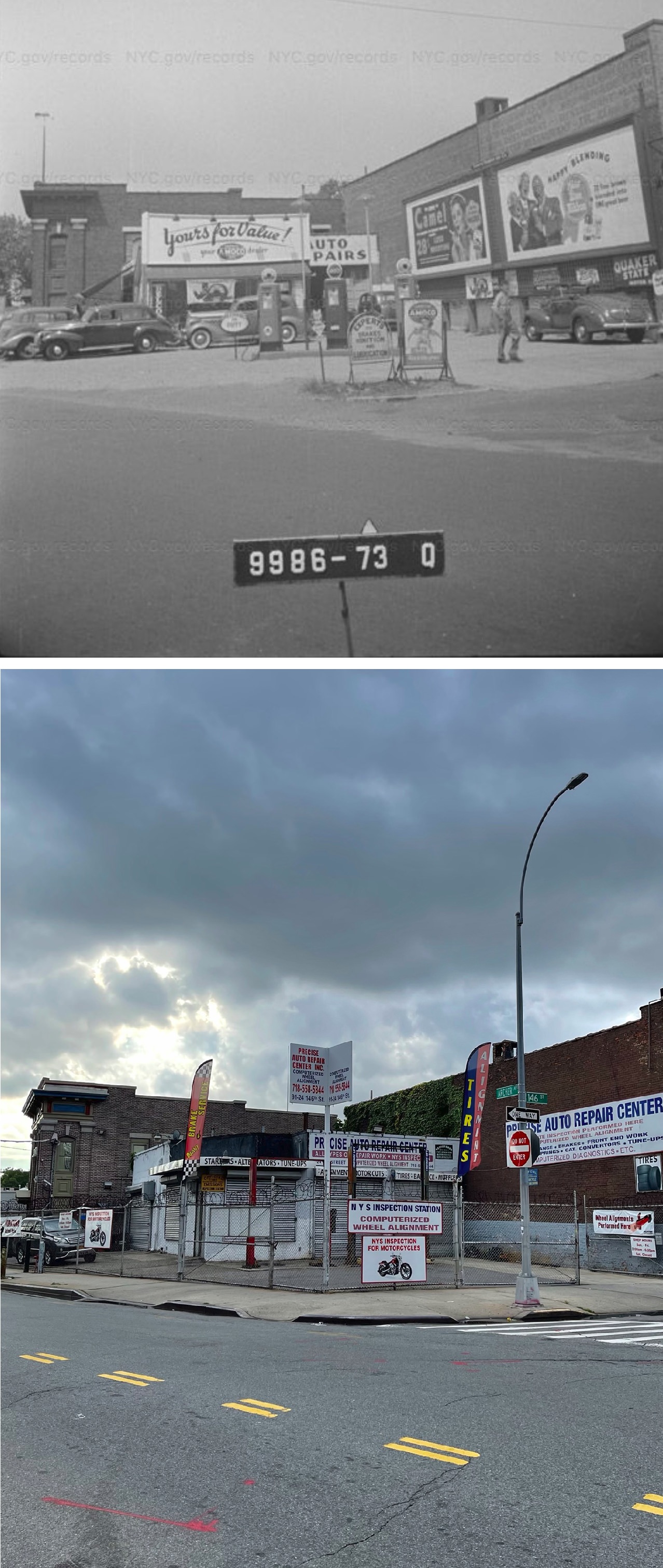 Archer Ave &Amp;Amp; 146Th St In Jamaica, Queens, 1940 Vs 2020