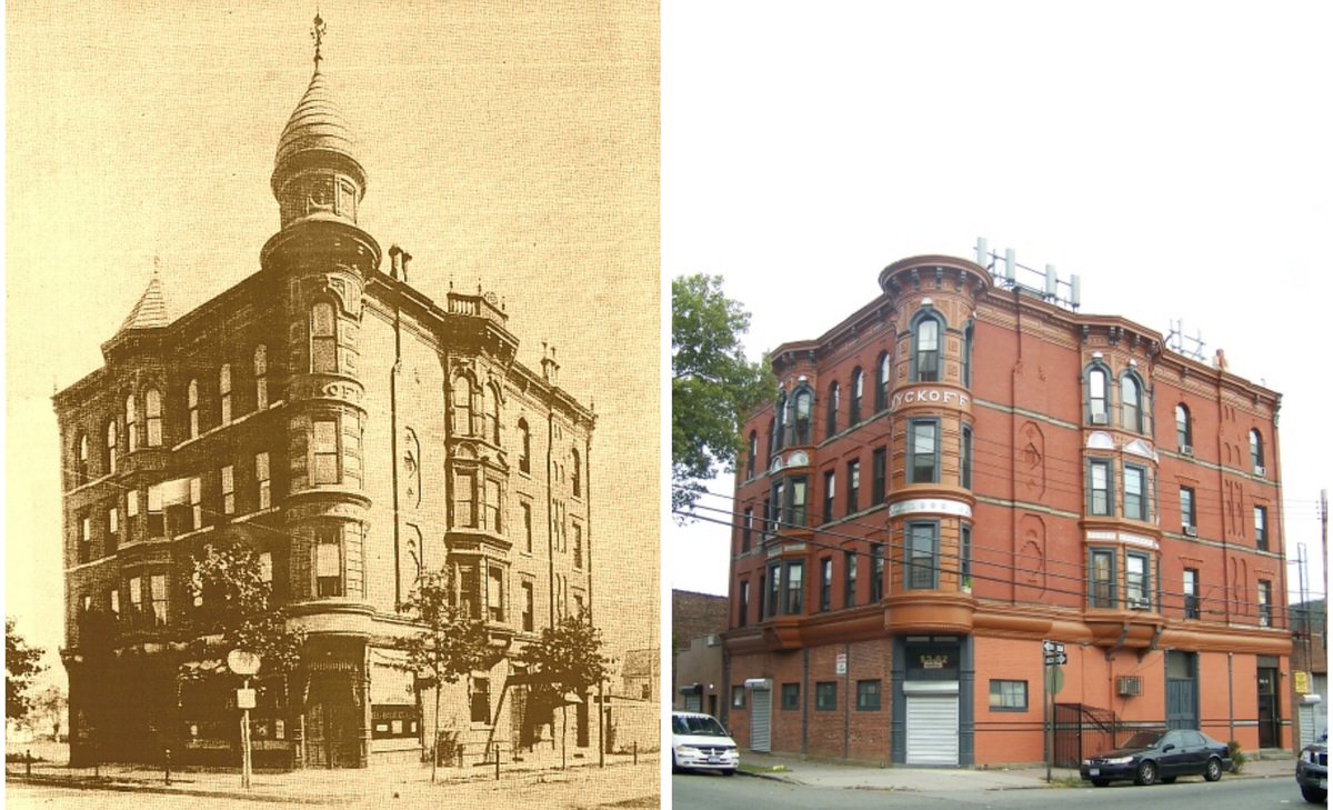 The Wycoff Building In Woodhaven, Queens, 1890 Vs 2020