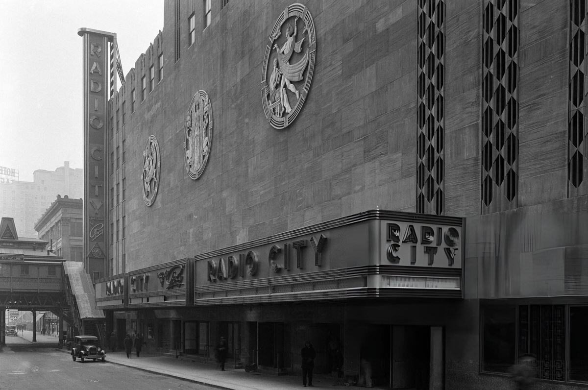 International Music Hall, Radio City Music Hall, New York, 1932.