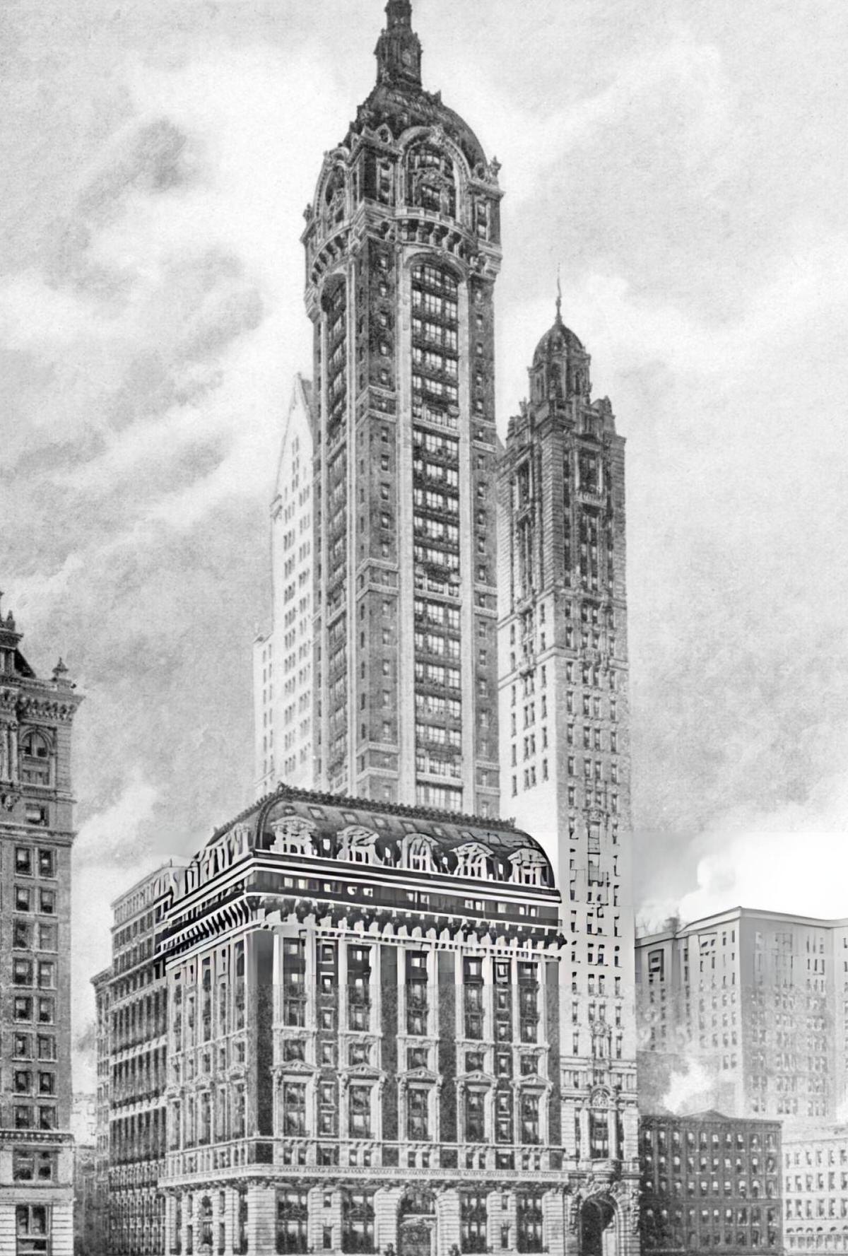 Singer Building, New York, 1911.