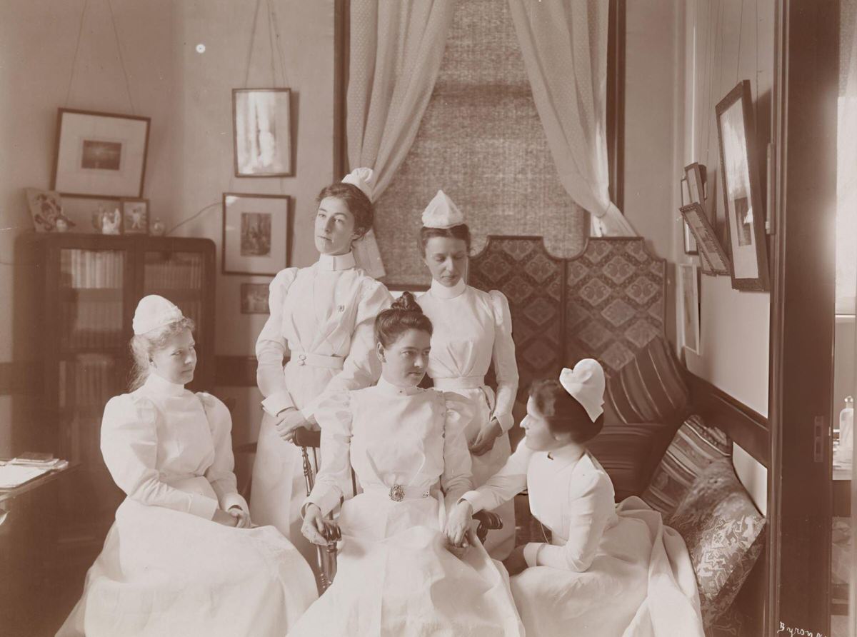 Sloane Maternity Hospital, New York, 1890S.