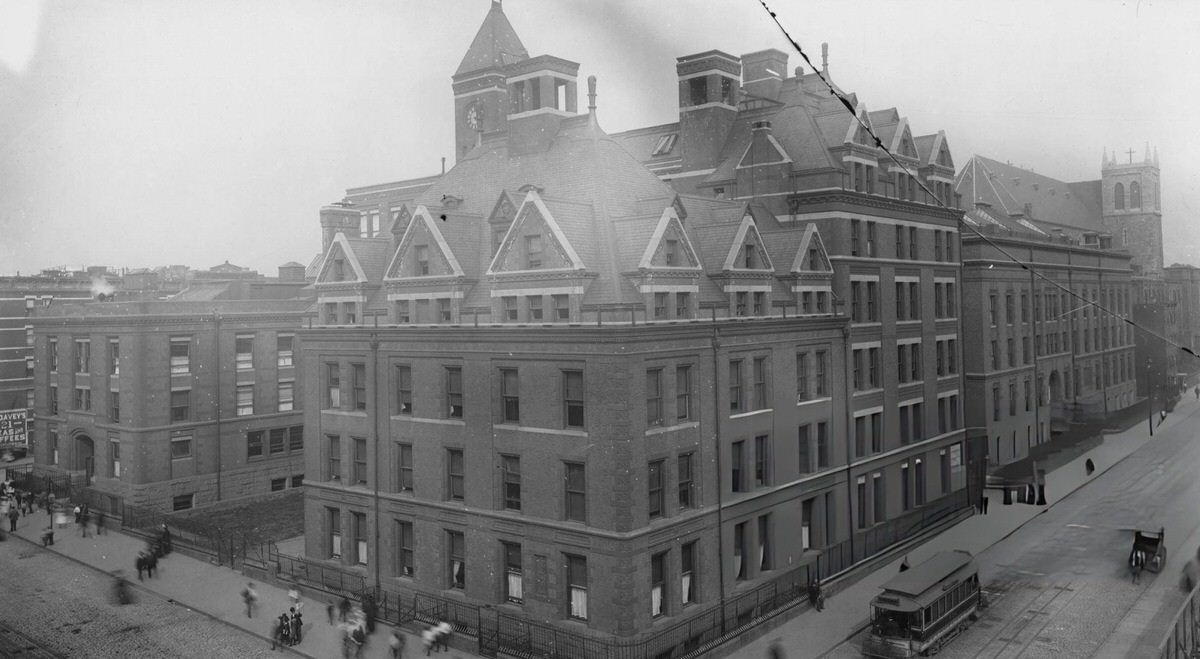 Sloane Maternity Hospital At 447 West 59Th Street, New York, 1895.