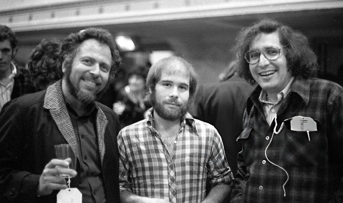 Al Goldstein, Richard Goldstein, And Michael Goldstein At The Aj Liebling Counter-Convention, New York, 1974.