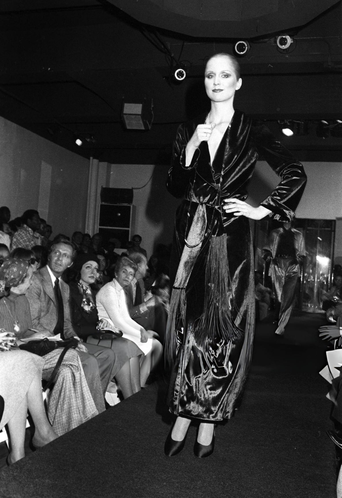 Calvin Klein Fall 1975 Ready-To-Wear Collection At The Flamingo Discotheque, Soho, 1975.