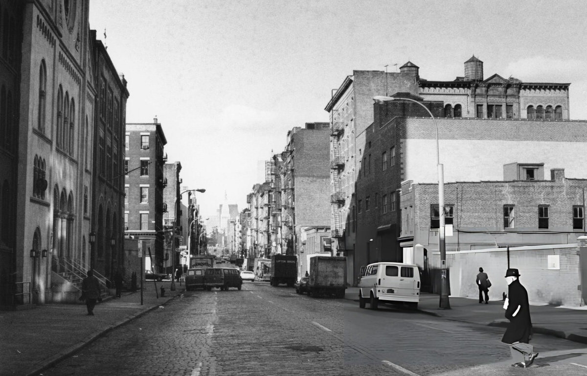 Buildings On West Broadway From Canal Street To Houston Street, Soho.
