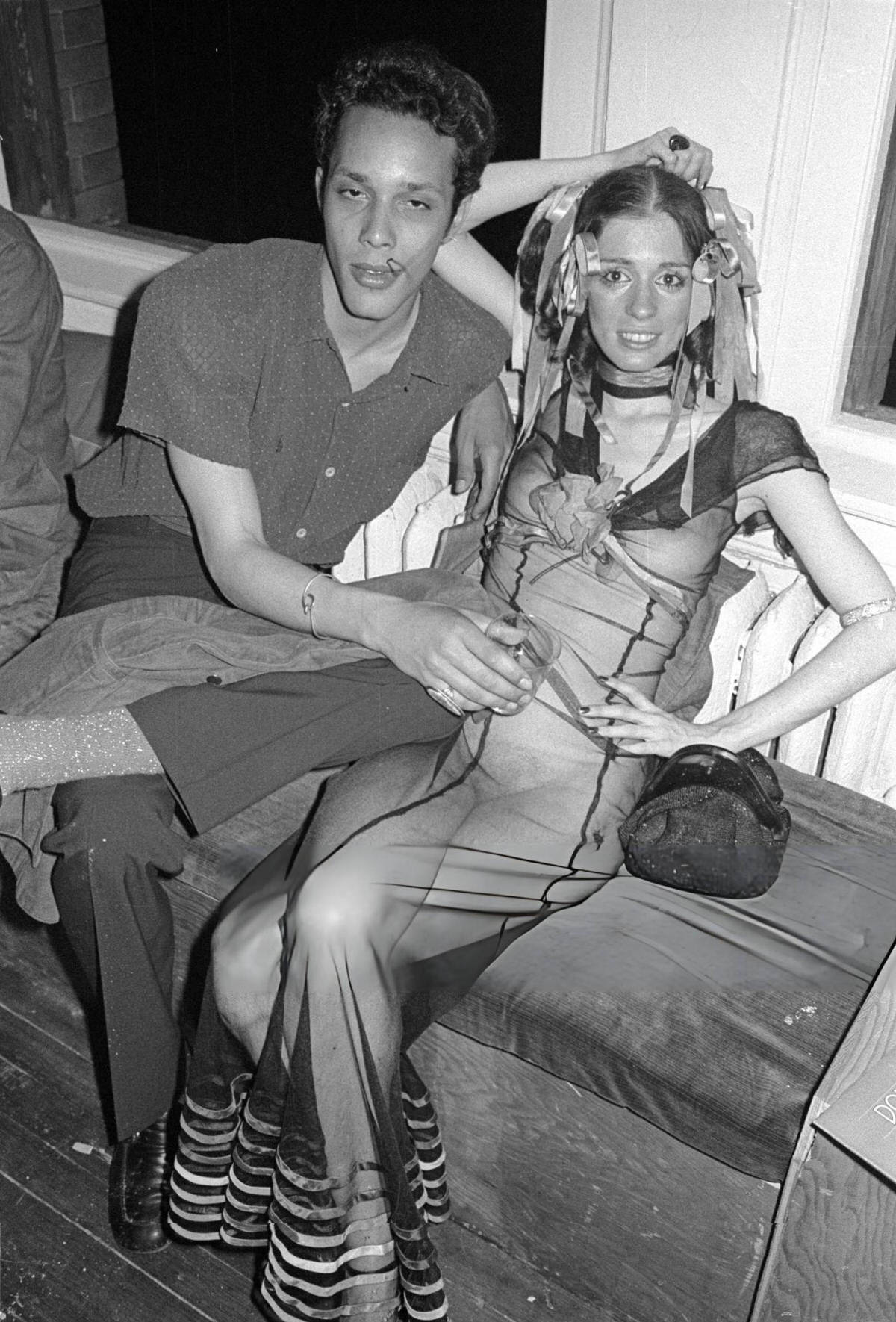 Couple At A Party In Soho, 1976.