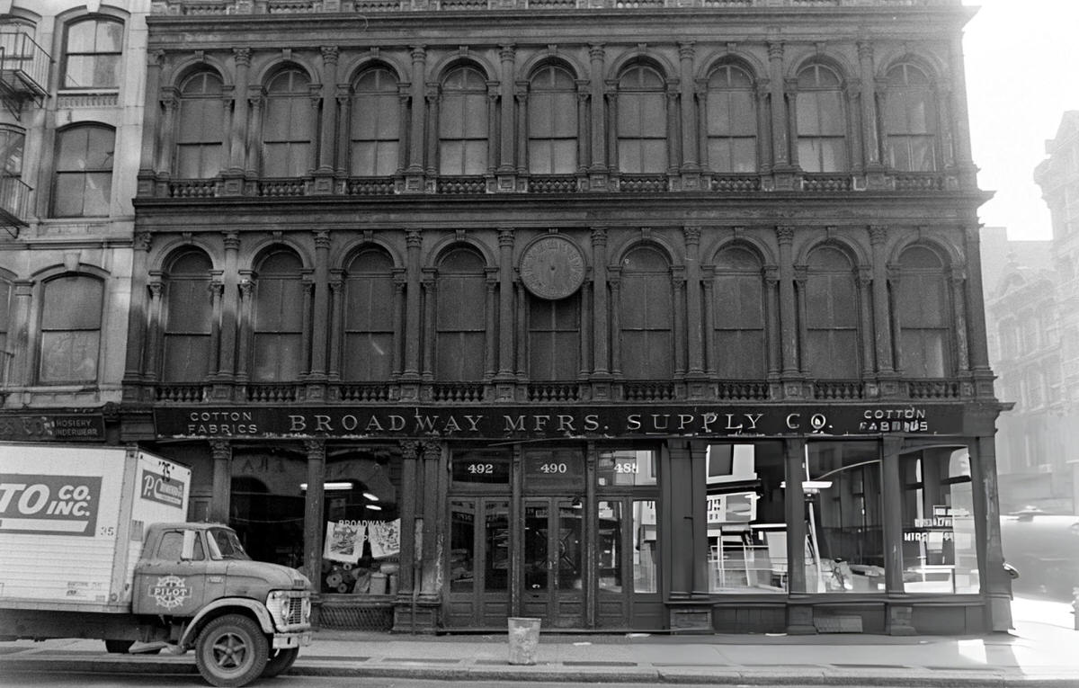 The Haughwout Building At 490 Broadway In Soho, 1973.