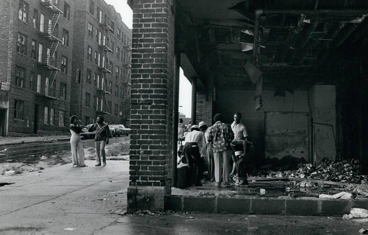 Residents Playing Craps In The South Bronx, 1972.