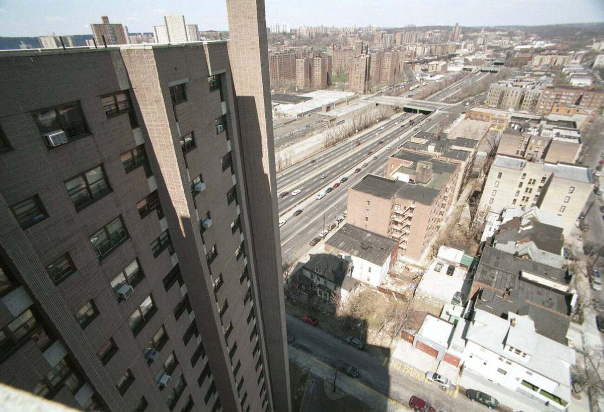 View Of The South Bronx From The Roof Of A Public Housing Project, 1998.