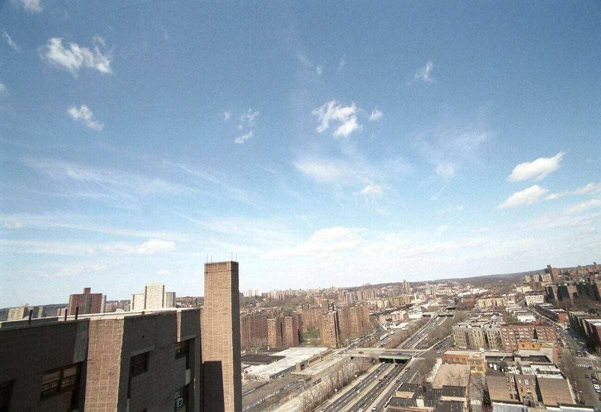 View Of The South Bronx From The Roof Of A Public Housing Project, 1998.