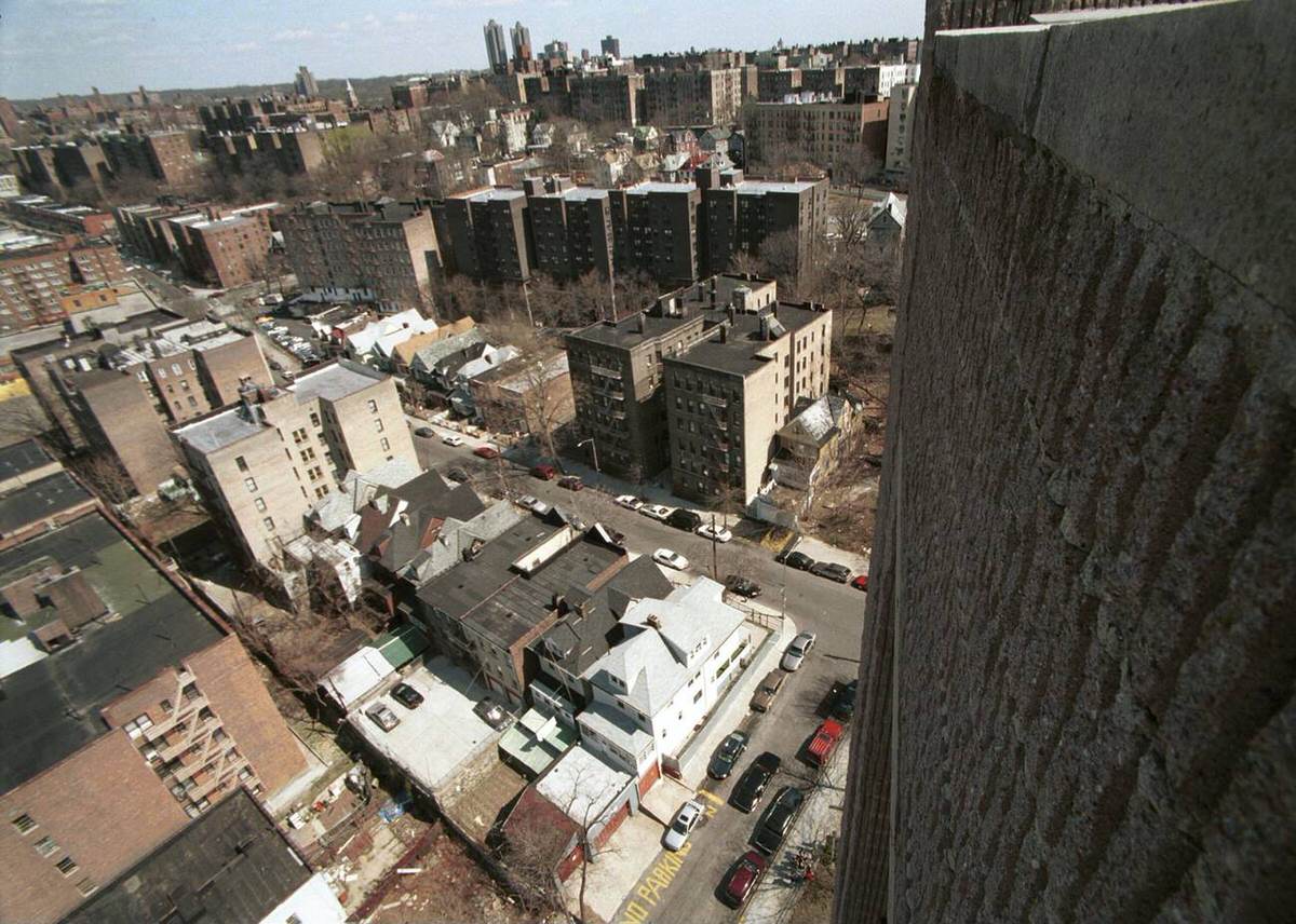 View Of The South Bronx From The Roof Of A Public Housing Project, 1998.