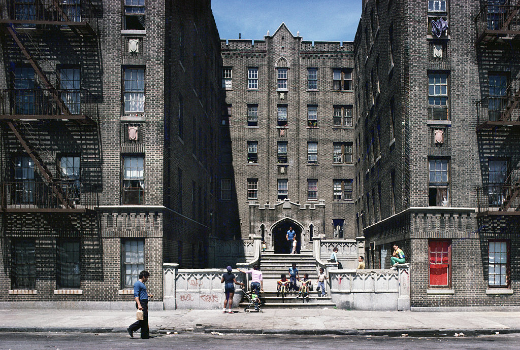 Vyse Avenue At East 178Th Street, South Bronx, 1980.