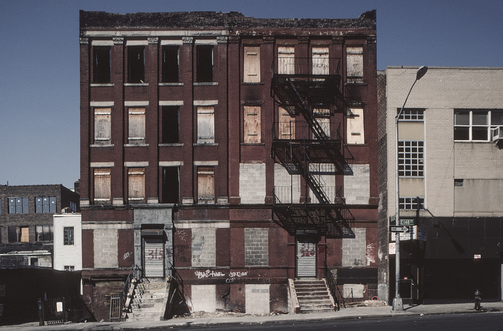 E. 148Th At College Ave., Bronx, 1991
