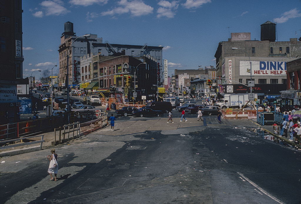 View North Along Third Ave. Toward E. 149Th St., Bronx, 1993