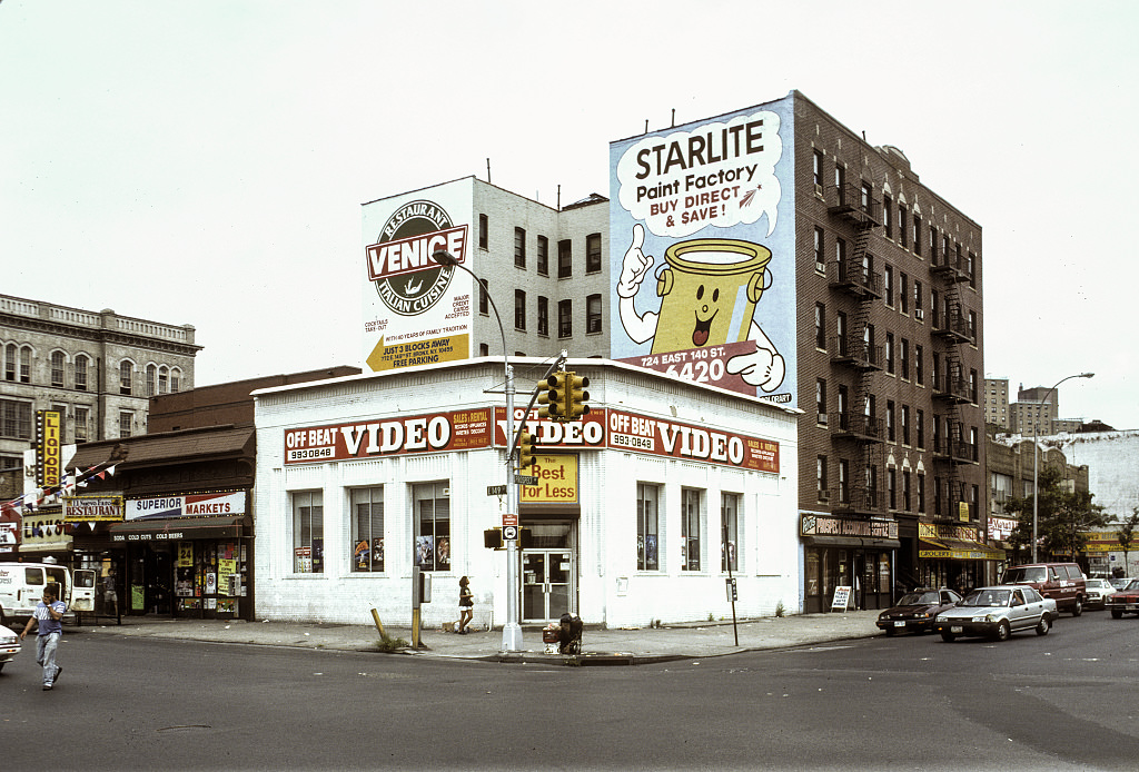Prospect Avenue At East 149Th Street, South Bronx, 1992.
