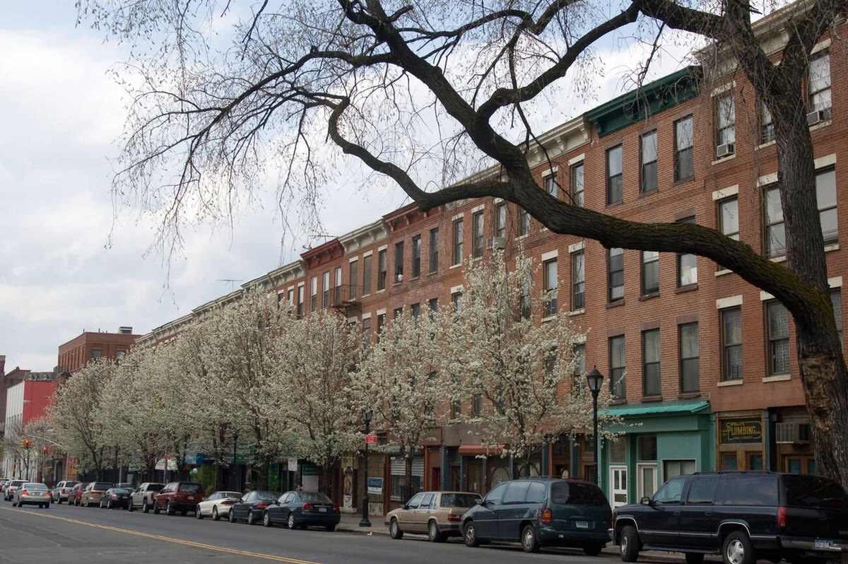 The Arts District On Bruckner Boulevard In Mott Haven, South Bronx, 2008.