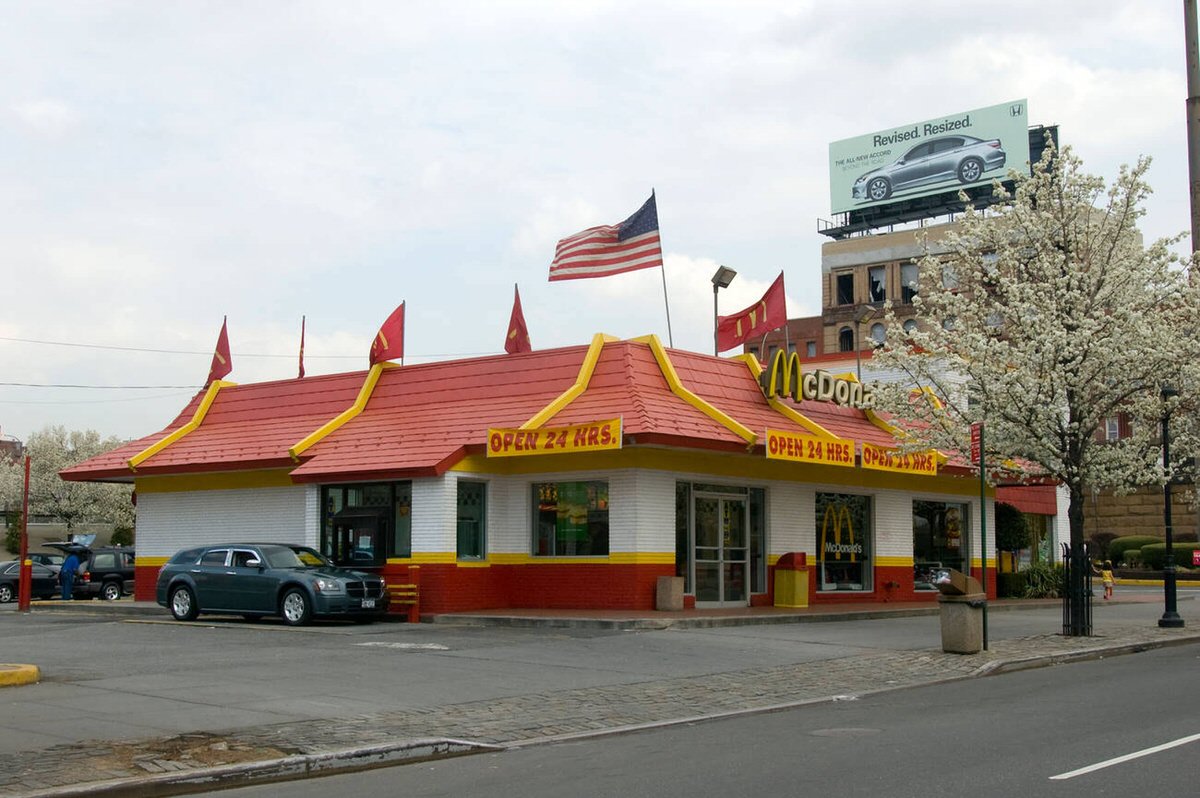 Mcdonald'S Restaurant On Bruckner Boulevard, Bronx, 2008.
