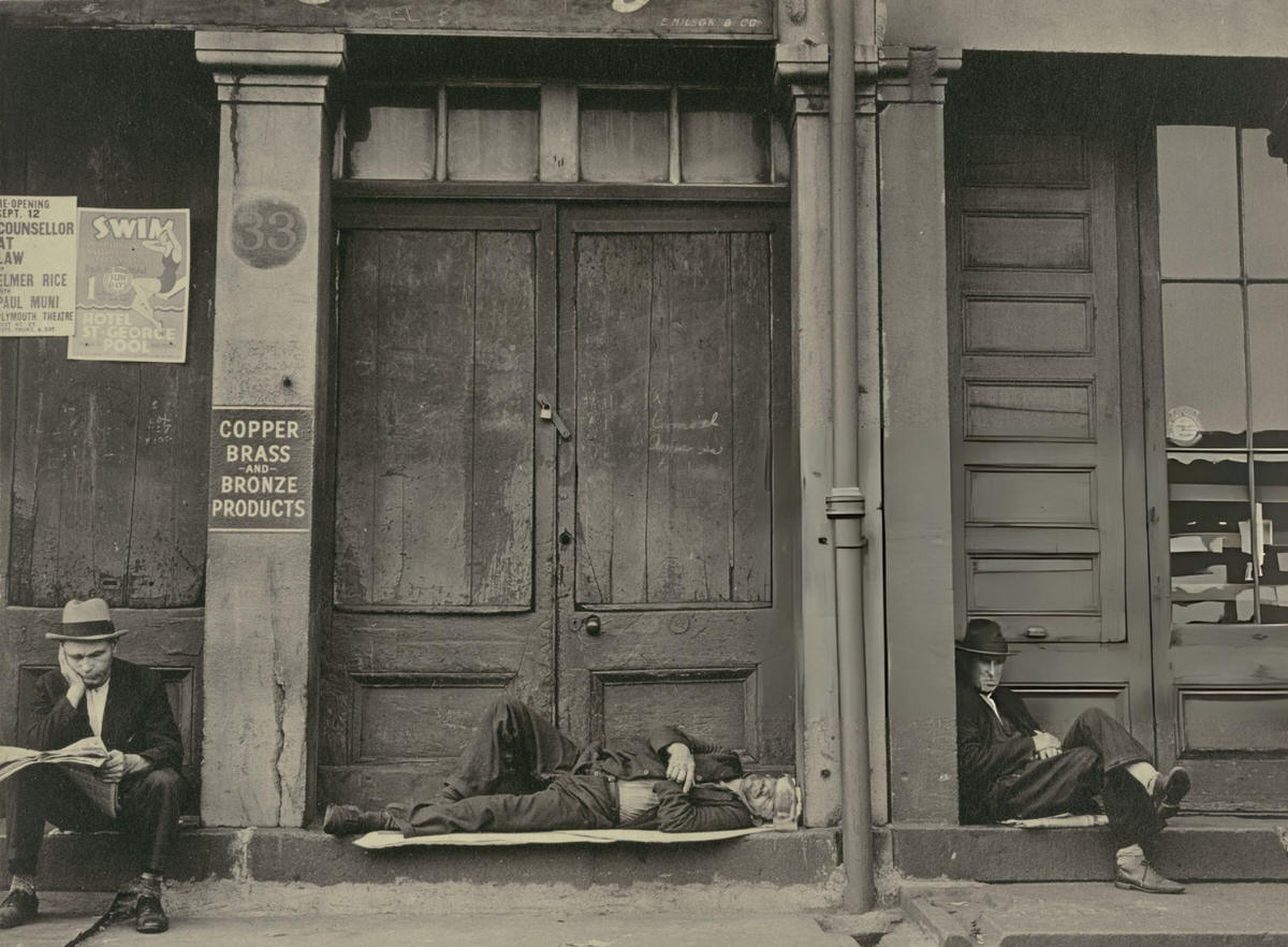 South Street, New York, 1932.