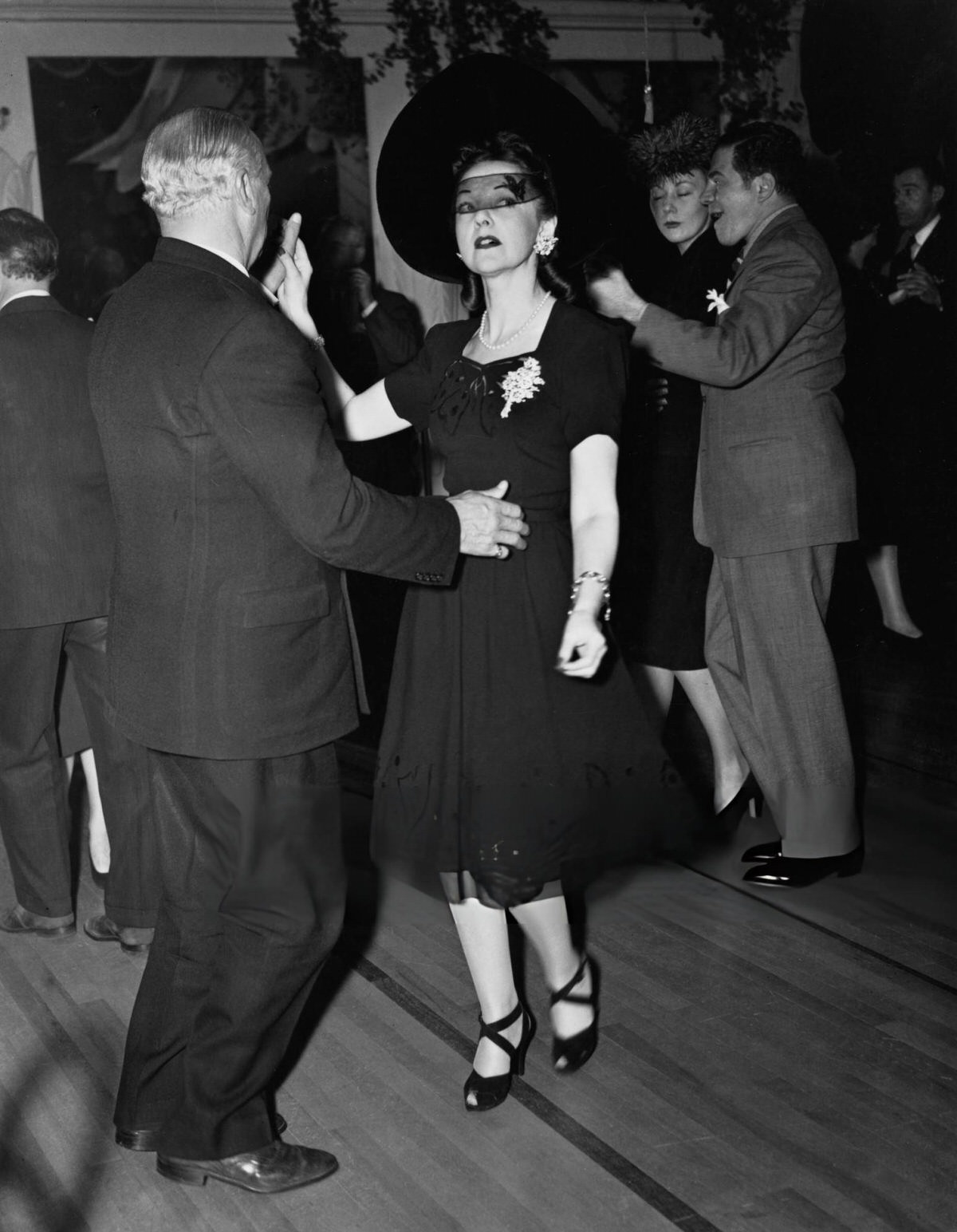 Patrons Dancing The Rhumba At The Copacabana On East 60Th Street, Manhattan, 1940.