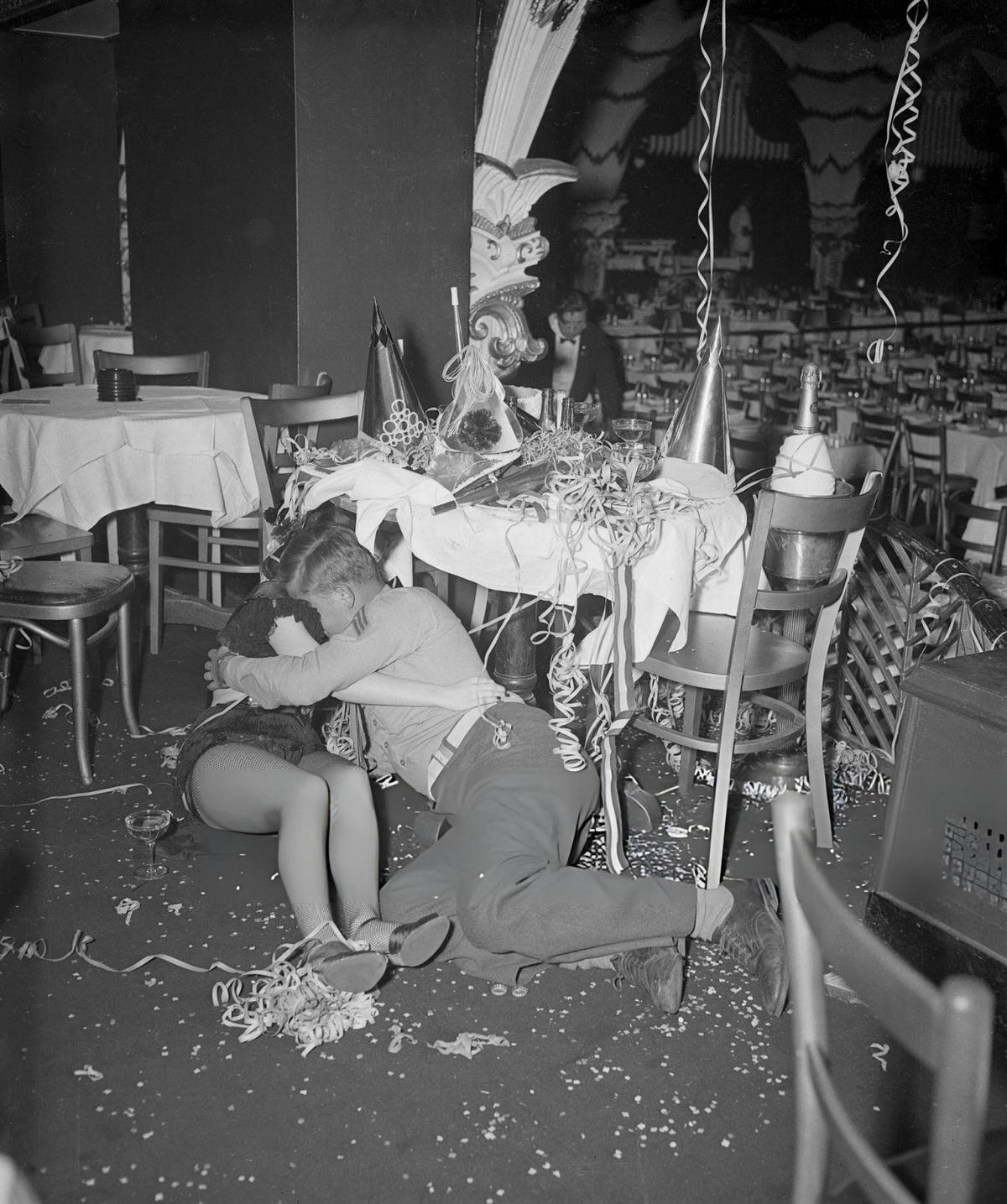 New Year'S Celebration At The Copacabana, New York.