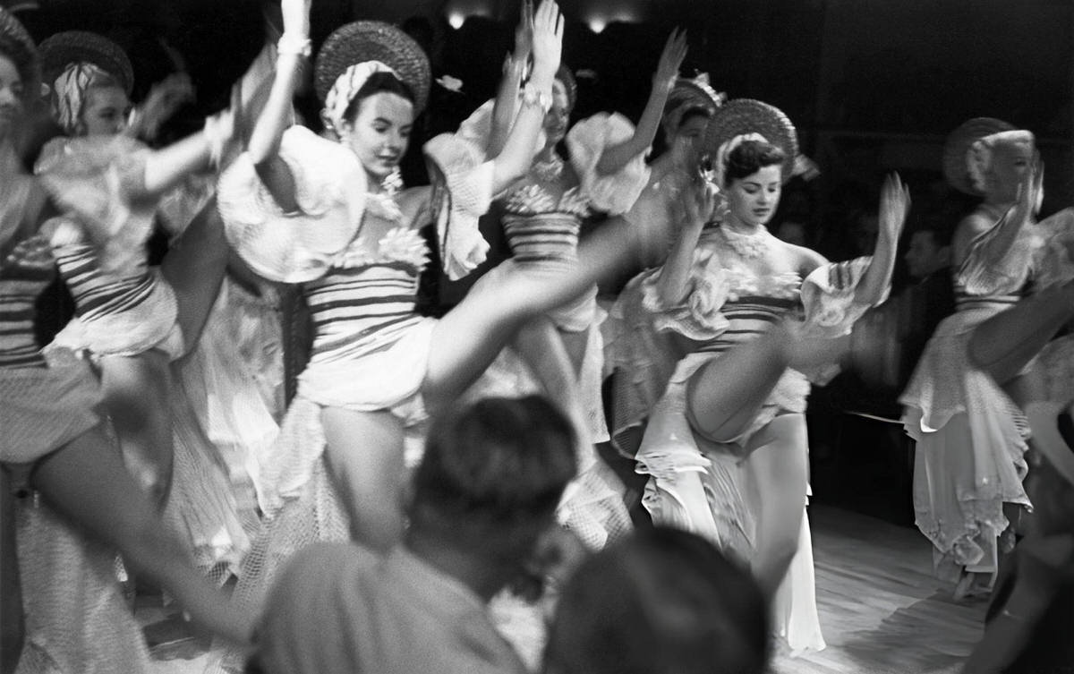 Dancers Performing During A Show At The Copacabana, New York.