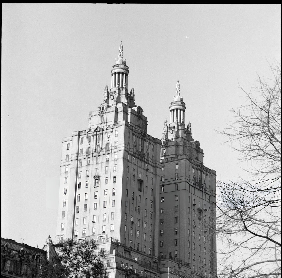 Towers Of The San Remo Apartments On Central Park West, 1975.