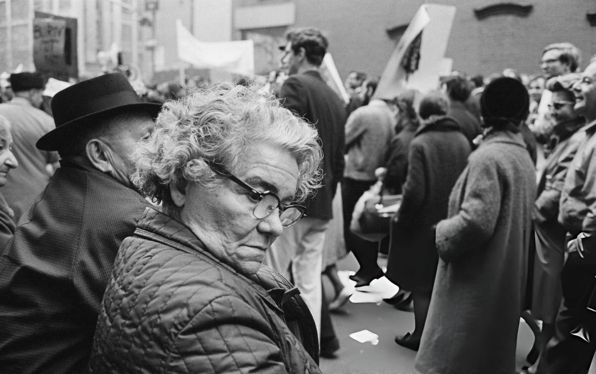 Peace Rally Calling For An End To The Vietnam War, New York, 1967.