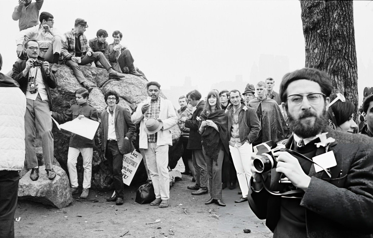 Human Be-In Event In Central Park Calling For An End To The Vietnam War, 1967.
