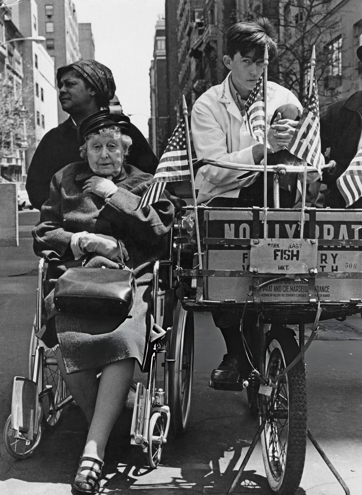 Spectators At A Loyalty Day Parade, New York, 1967.