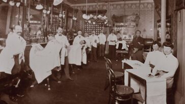 Barber Shops Of Old New York City