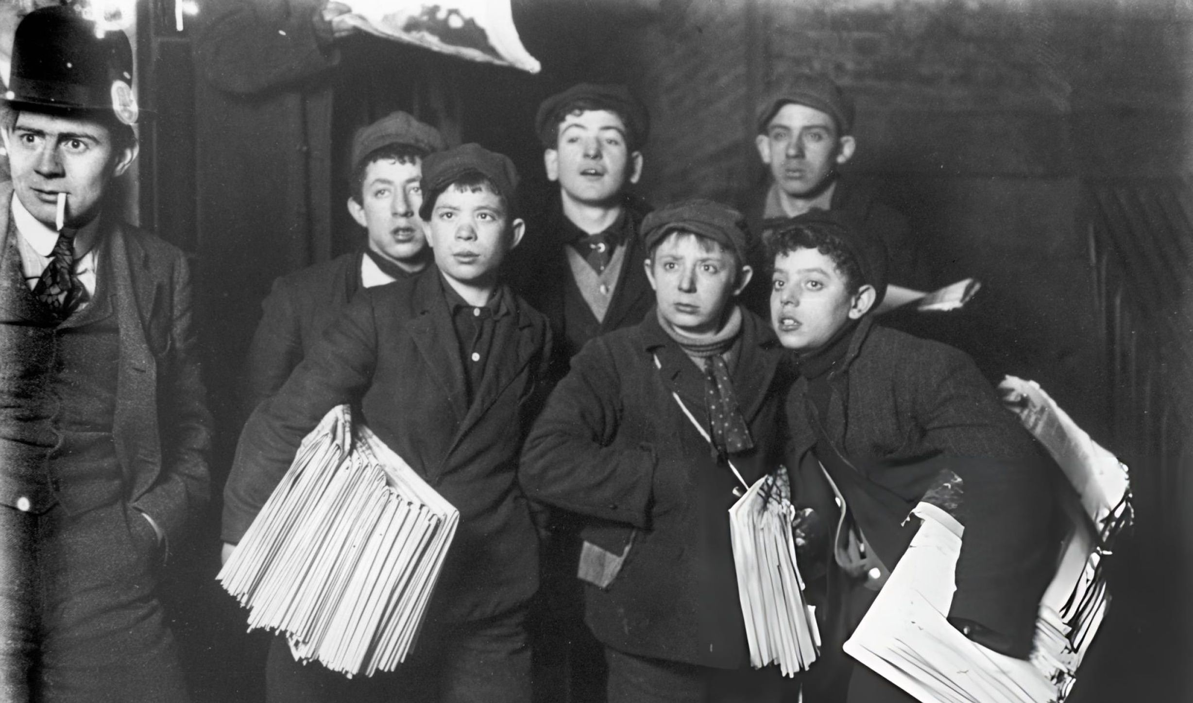 Newsie Early 1900S