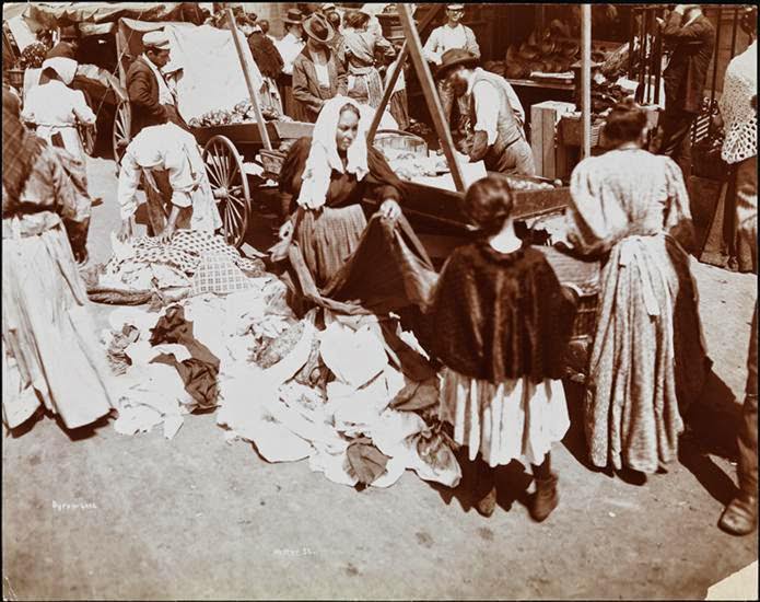 Women Shopping For Clothes On Hester Street, 1898