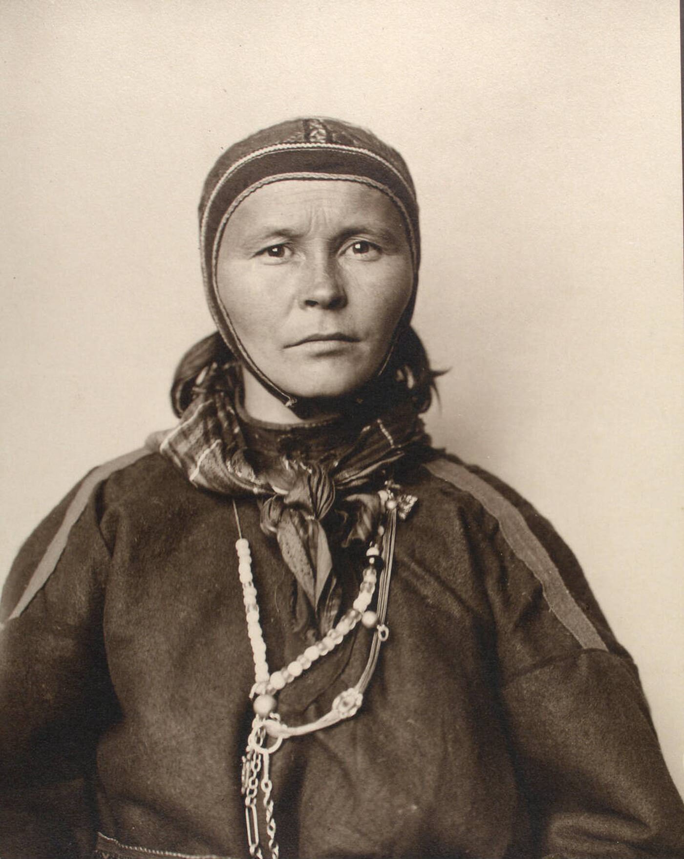 Portrait Of A Laplander At Ellis Island, 1902