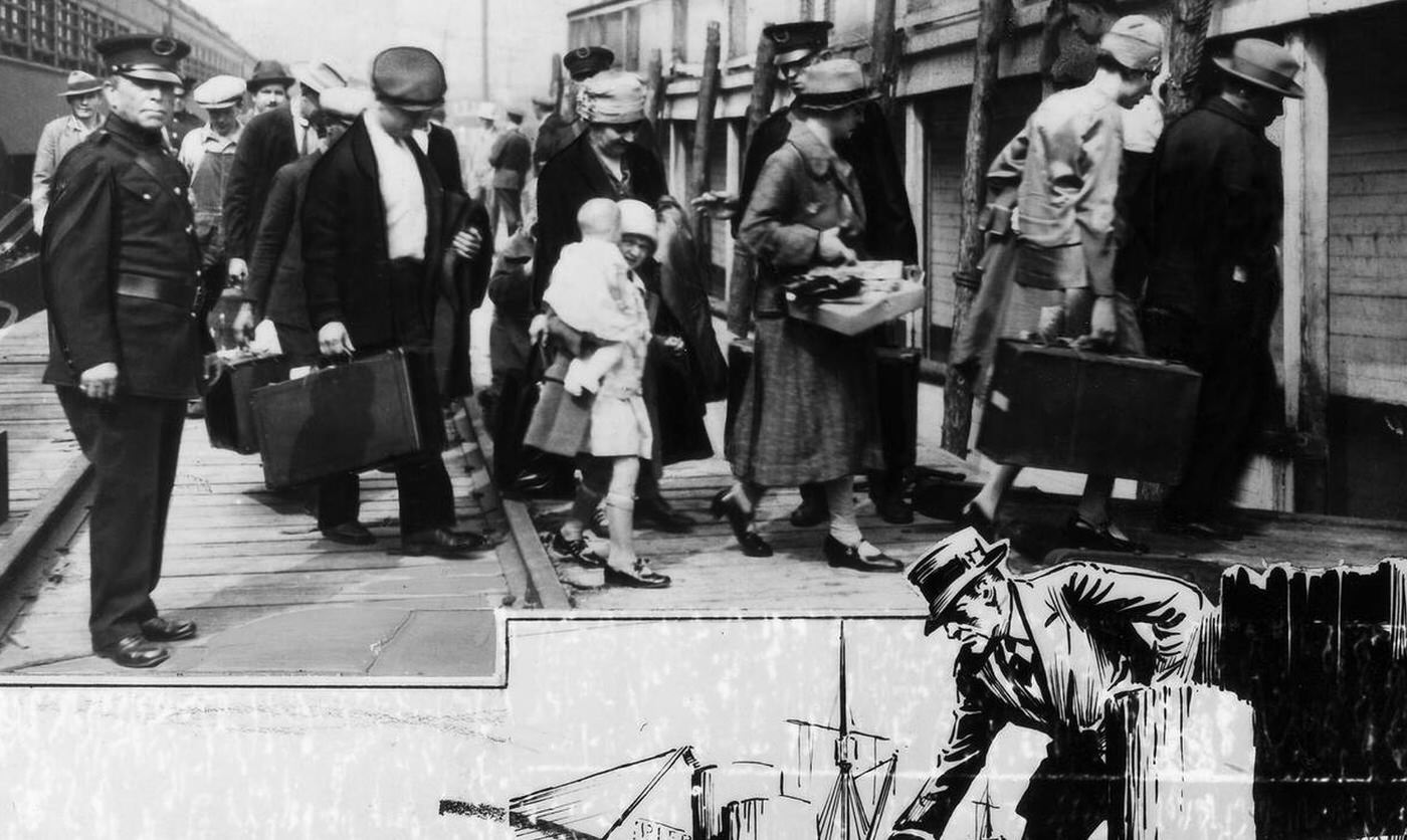 Immigrants Being Deported From Ellis Island, 1935