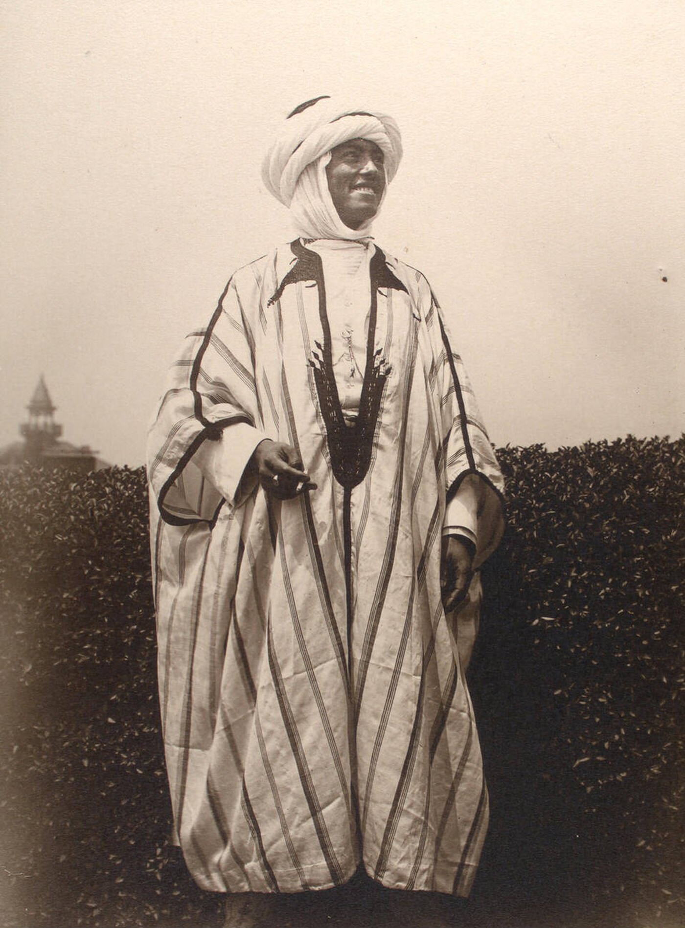 Portrait Of An Algerian Man At Ellis Island, 1902