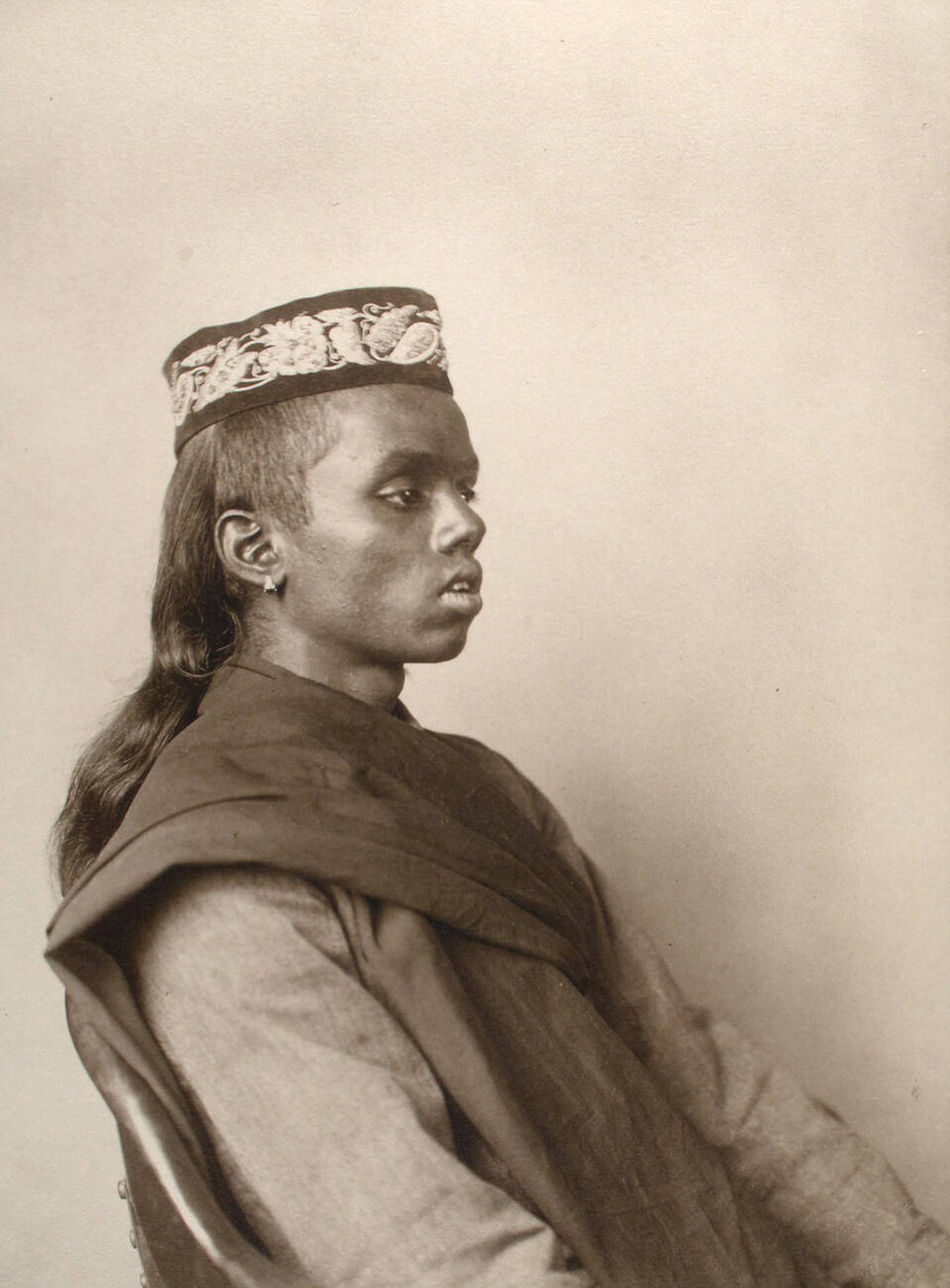 Portrait Of A Hindoo Boy At Ellis Island, 1902