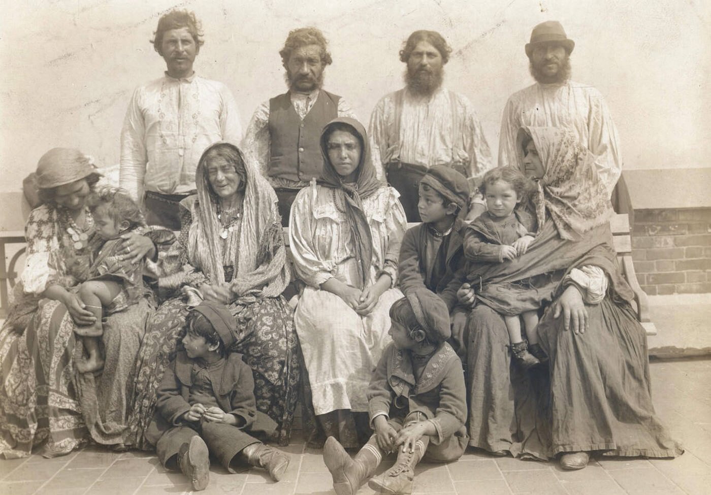 Hungarian Gypsies Scheduled For Deportation At Ellis Island, 1905