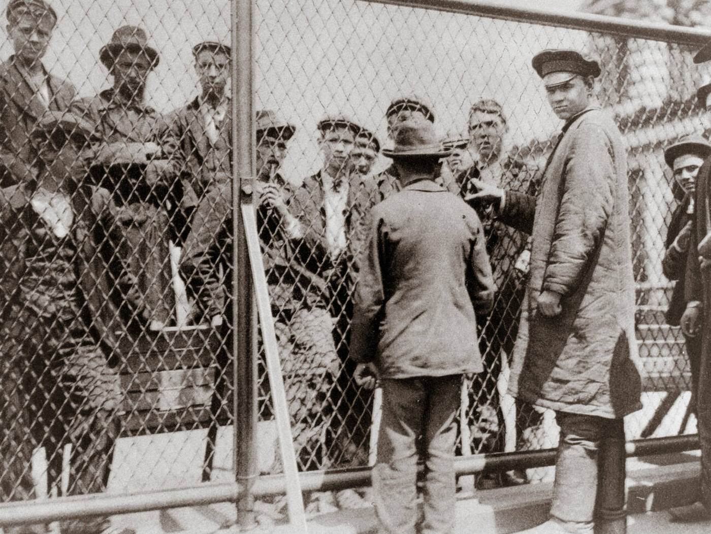 Immigrants Arriving At Ellis Island, 1910