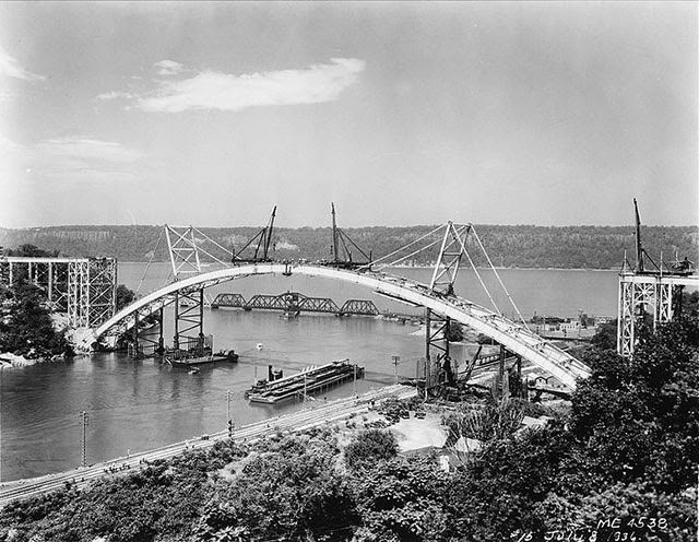 Henry Hudson Bridge (Spuyten Duyvil Creek), 1936