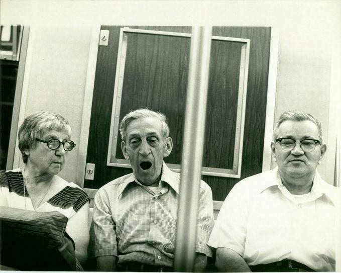 People On Nyc Subway, 1977.